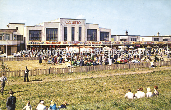 Casino and Children's Playground, Canvey Island, Essex. c.1960's